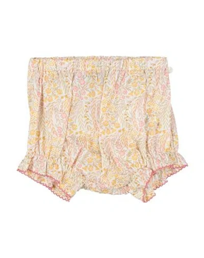Tartine Et Chocolat Babies'  Newborn Girl Shorts & Bermuda Shorts Ivory Size 3 Cotton In White