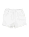 Tartine Et Chocolat Toddler Girl Shorts & Bermuda Shorts White Size 9 Cotton, Elastane In White