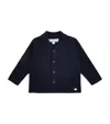 Tartine Et Chocolat Wool-blend Button-up Cadigan In Blue