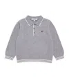Tartine Et Chocolat Wool Polo Sweater In Gray