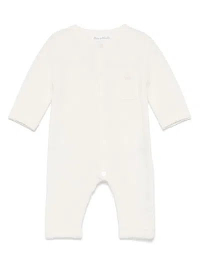Tartine Et Chocolat Babies' Wool Romper In White
