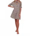 Tarun Fab & Tex Amelia Mini Dress In Celadon In Pink