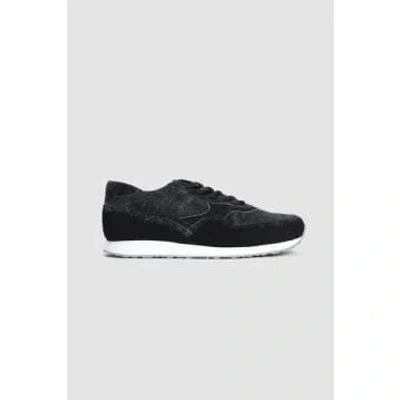 Tarvas X Engineered Garments Forest Bather Hairy Suede Black