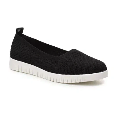 Taryn By Taryn Rose Kazzy Womens Round Slip-on Shoe In Black