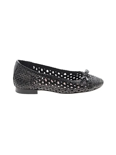 Pre-owned Taryn Rose Flats In Black