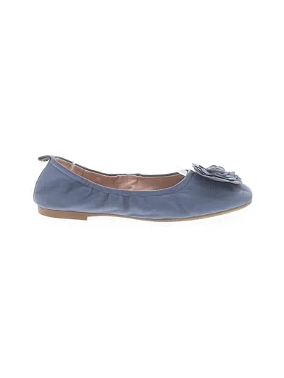 Pre-owned Taryn Rose Flats In Blue