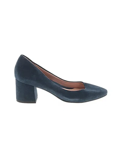 Pre-owned Taryn Rose Heels In Blue