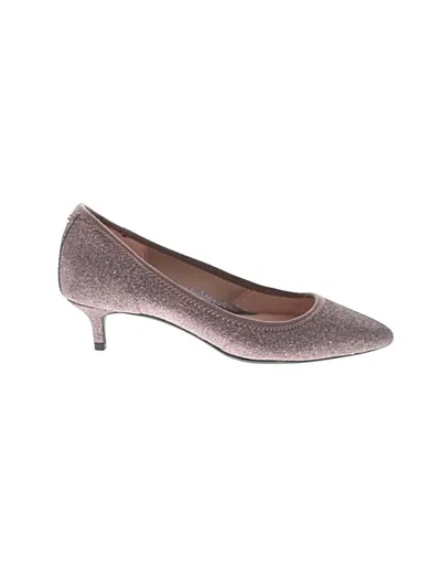Pre-owned Taryn Rose Heels In Silver