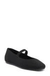 Taryn Rose Knit Mary Jane Flat In Black