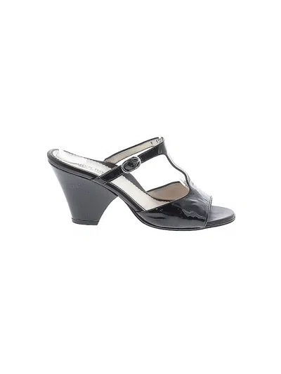 Pre-owned Taryn Rose Mule/clog In Black