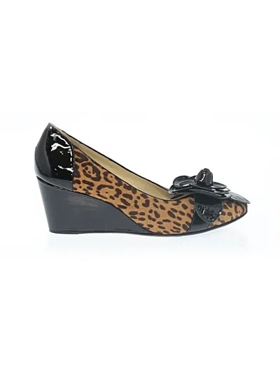 Pre-owned Taryn Rose Wedges In Black
