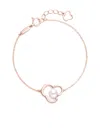 Tasaki 18k Rose Gold Chants Signature Akoya Pearl Bracelet In Gold