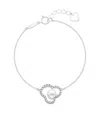 Tasaki 18k White Gold Chants Signature Akoya Pearl And Diamonds Bracelet In Metallic