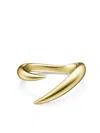 Tasaki Collection Line Danger Line Horn Plus Ring In Gold
