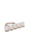 Tasaki 18kt Rose Gold Balance Signature Ring In Sakura Gold