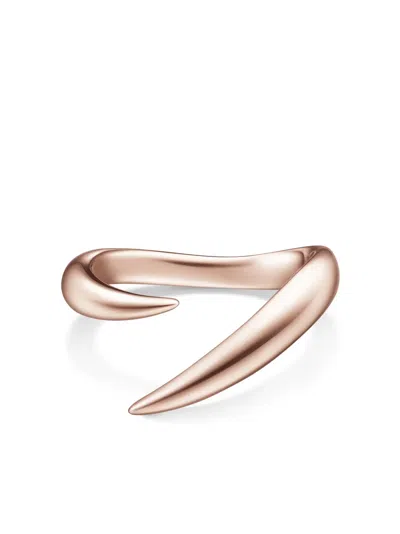 Tasaki 18kt Sakuragold™ Collection Line Danger Horn Ring In Gold