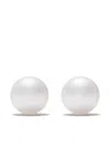 Tasaki 18kt White Gold 8mm Akoya Pearl Earrings In White Gold