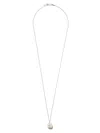 Tasaki 18kt White Gold Akoya Pearl And Diamond Pendant In Silver