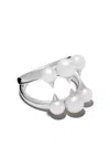 Tasaki 18kt White Gold Danger Signature Ring In White Gold