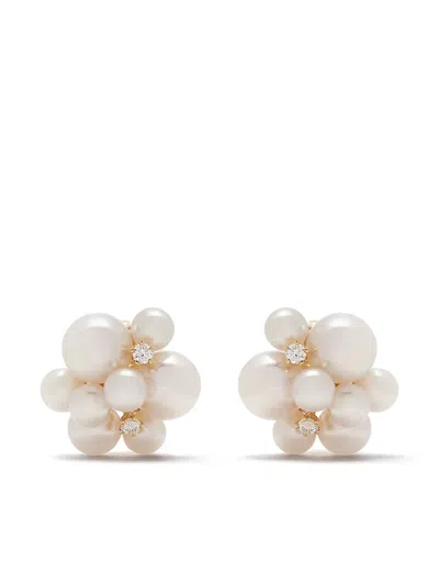 Tasaki 18kt Yellow Gold Akoya Pearl Earrings