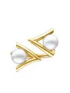 Tasaki 18kt Yellow Gold Collection Line Danger Claw Pearl Ring In Gold