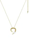 Tasaki 18kt Yellow Gold Collection Line Danger Horn Pearl Necklace In Gold
