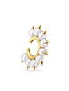 Tasaki 18kt Yellow Gold Collection Line Danger Tribe Earring In Gold