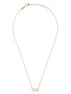 Tasaki 18kt Yellow Gold Collection Line Petit Balance Solo Akoya Pearl And Diamond Pendant In Metallic
