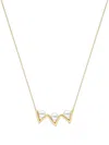 Tasaki 18kt Yellow Gold Danger Claw Pearl Necklace In Gold
