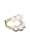 Tasaki 18kt Yellow Gold Danger Signature Ring In Gold