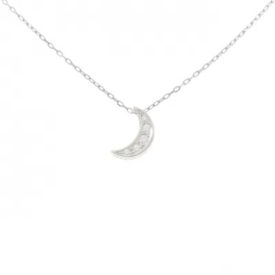 Tasaki Au750 Diamond Necklace In Brown