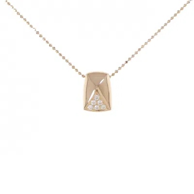 Tasaki Au750 Diamond Necklace In Gold
