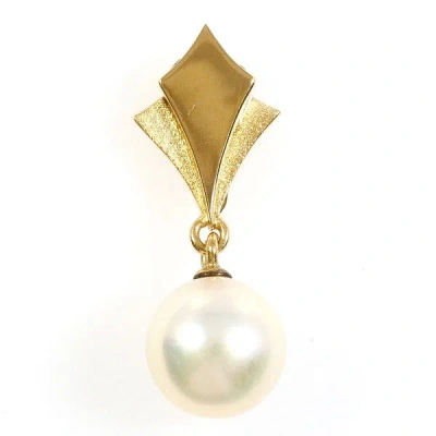 Tasaki Au750 Pearl Pendant In Gold