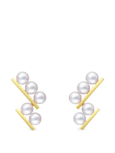Tasaki Balance Step Neo Pearl Earrings In Neutral