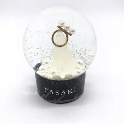 Pre-owned Tasaki Ivory Women's Ring () In Silver