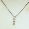 Tasaki K18 White Gold Diamond Necklace In White