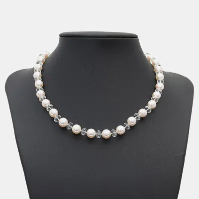 Pre-owned Tasaki Pearl Necklace In Multi