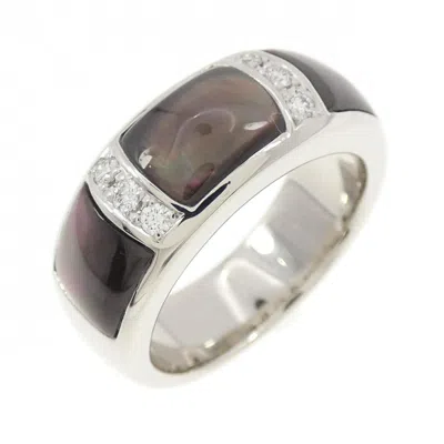 Pre-owned Tasaki Platinum Band Ring ()