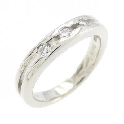Pre-owned Tasaki Platinum Band Ring () In Multi