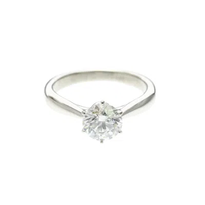 Pre-owned Tasaki Platinum Band Ring () In Silver