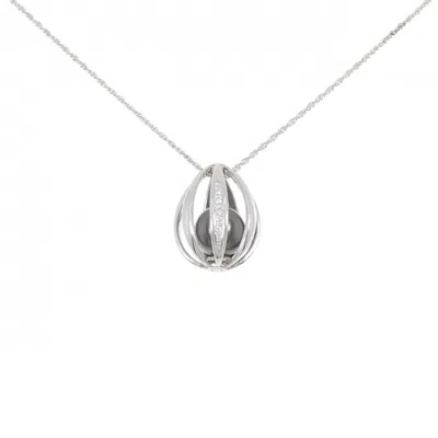 Pre-owned Tasaki Platinum Gold (18k) Necklace () In Multi