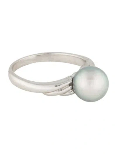 Pre-owned Tasaki Platinum Pearl In Multicolor