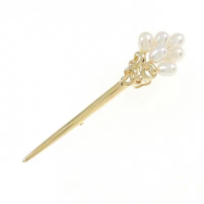Pre-owned Tasaki Yellow Gold (18k) Brooch () In Multi