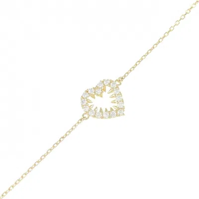 Pre-owned Tasaki Yellow Gold (18k) Charm Bracelet () In Multi