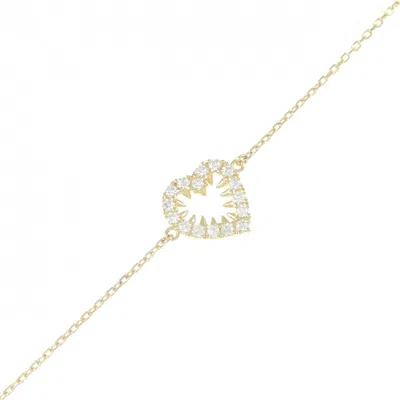 Pre-owned Tasaki Yellow Gold (18k) Charm Bracelet () In Multi