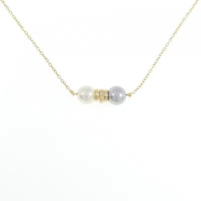 Pre-owned Tasaki Yellow Gold (18k) Necklace ()