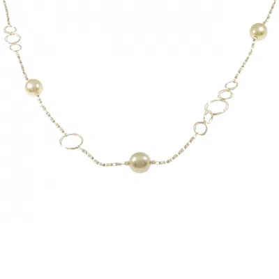Pre-owned Tasaki Yellow Gold (18k) Necklace () In Multi