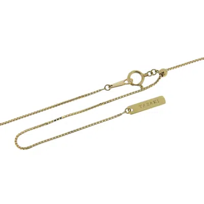 Pre-owned Tasaki Yellow Necklace Jewelry () In Gold