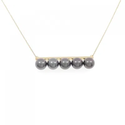 Pre-owned Tasaki Yellow Necklace Jewelry () In Gold