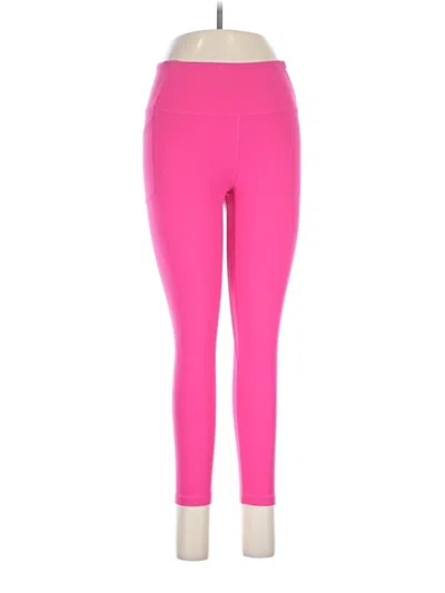 Pre-owned Tasc Active Pants In Pink